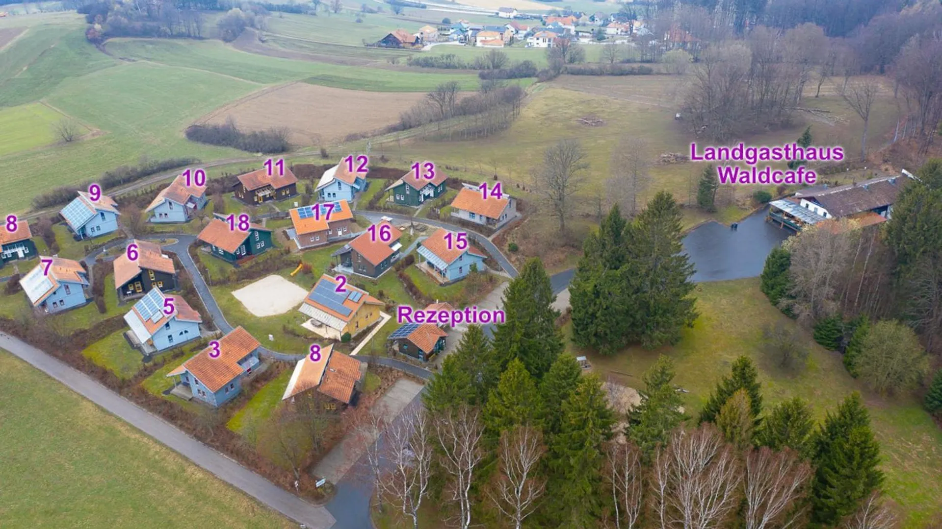 Дом отдыха Ferienhaus Nr 8D, Feriendorf Hagbuegerl, Bayr Wald Вальдмюнхен Германия